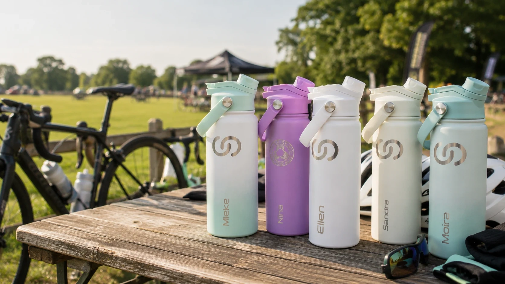 BE FIT bidons en sportflessen voor teams